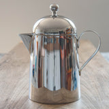 Elegant Stainless Steel Teapot and Water Jug