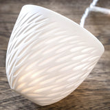 Fine Bone China Teacup with Translucent Finish