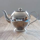 Elegant Stainless Steel Teapot and Water Jug